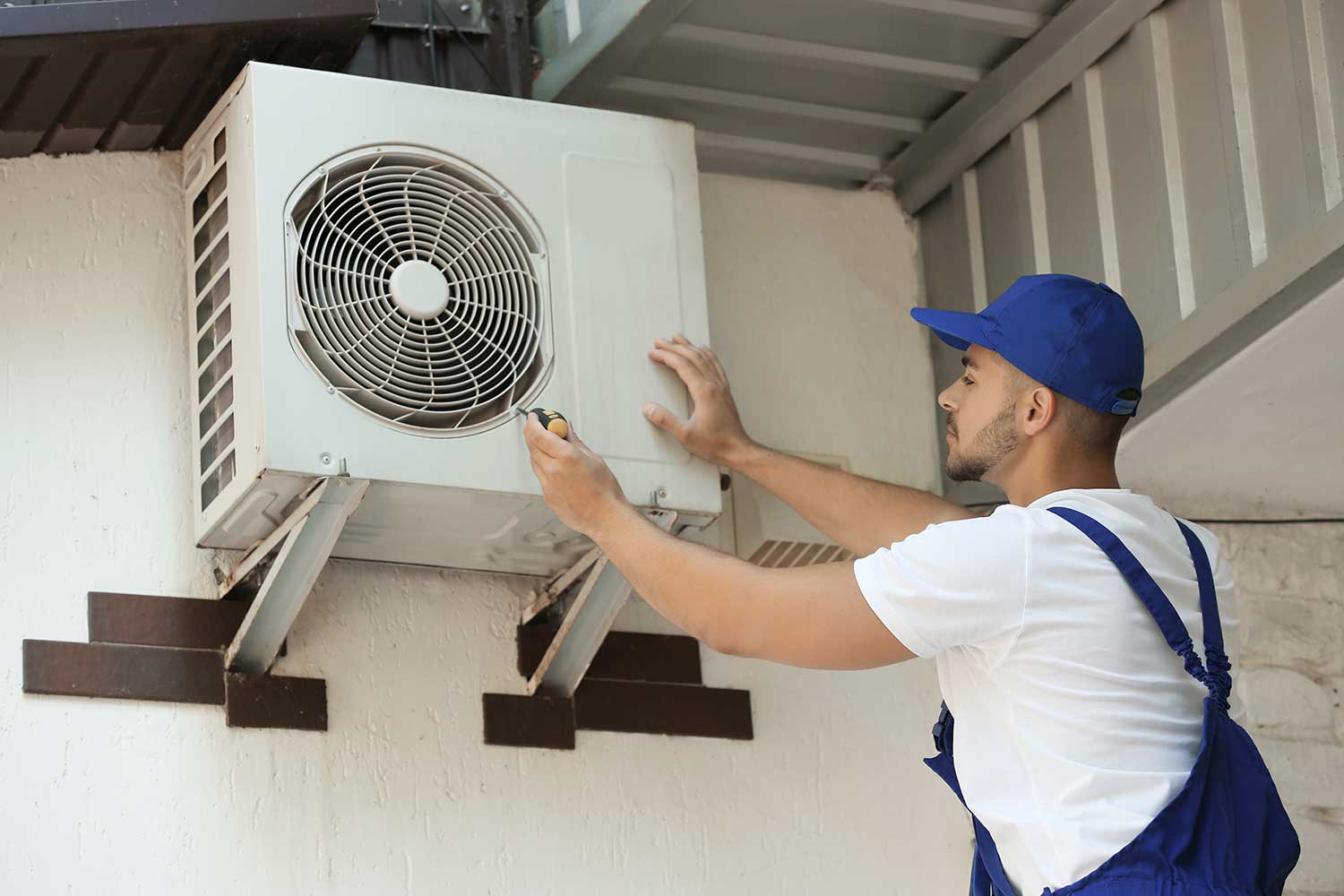 Going into hardware store plus seeing a smart thermostat